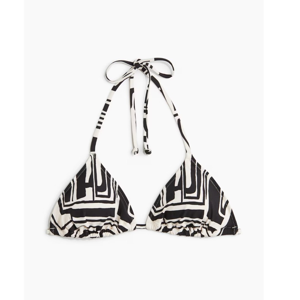 Padded triangle bikini top